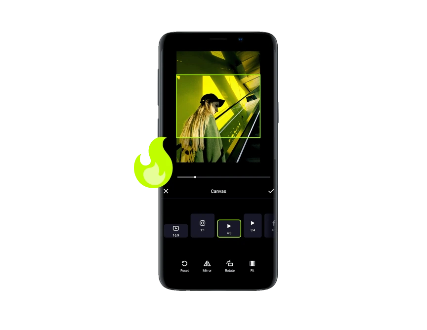 ShotCut free video editor for android crop video aspect ratio edit