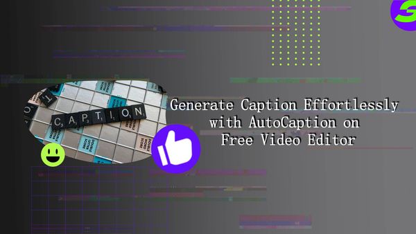 Generate Captionquick and easy with ShotCut Free Video Editor